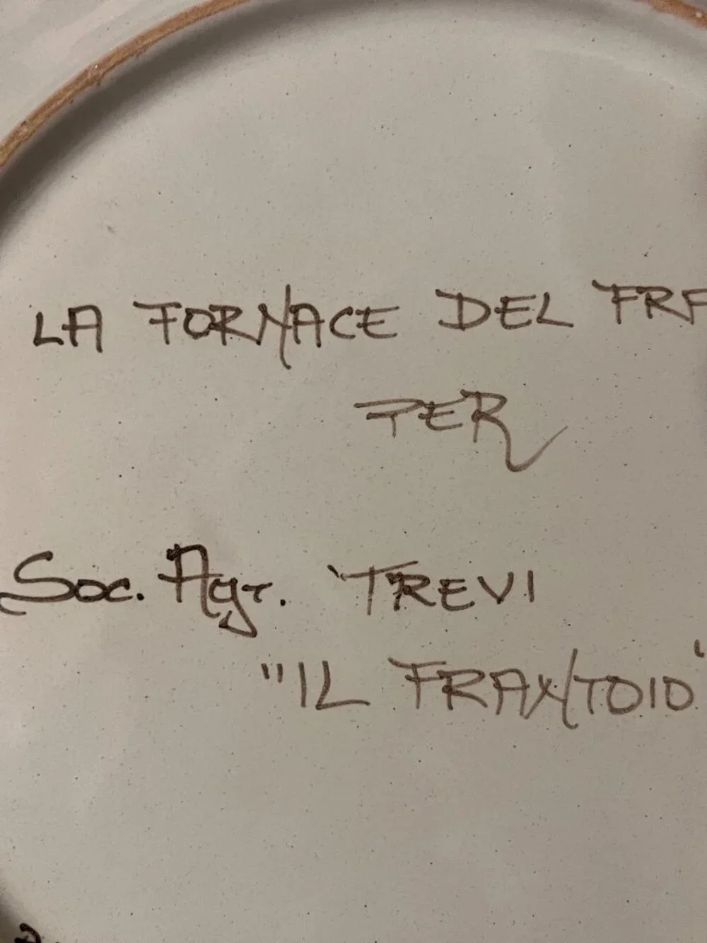 Deruta Italy Hand Painted Signed 12